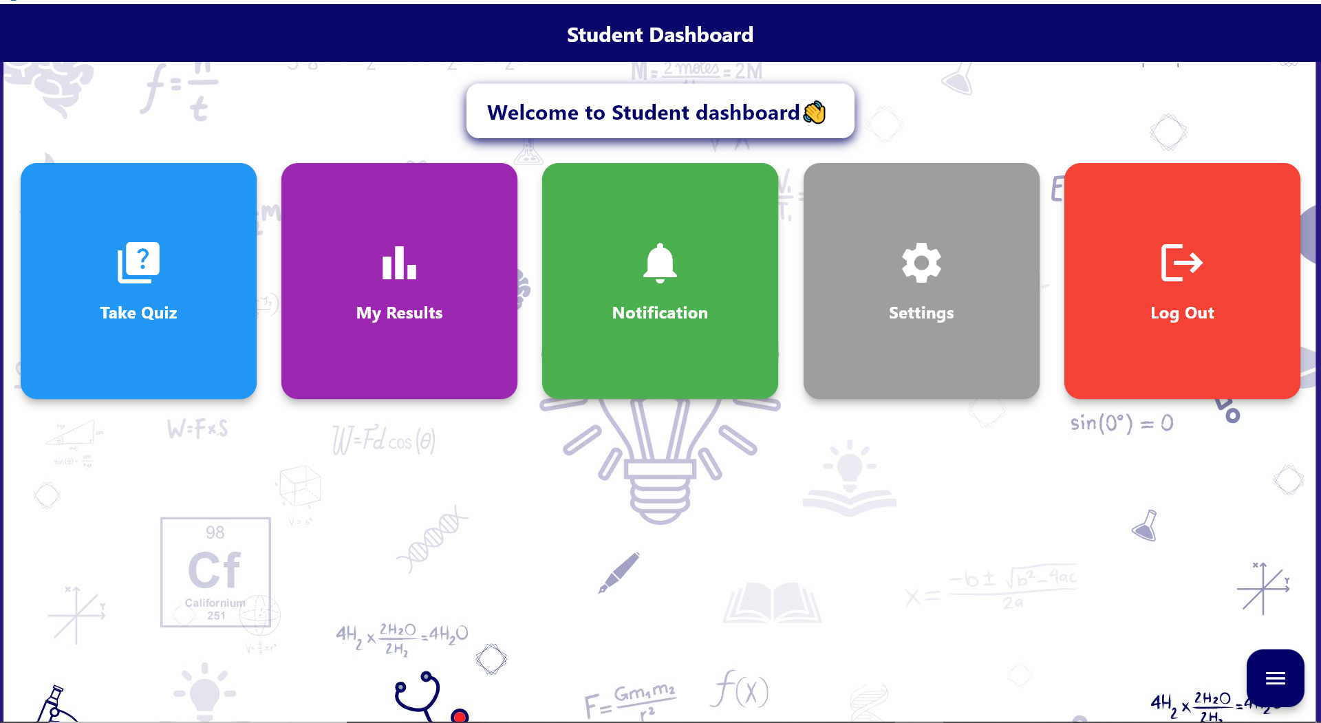 Student Dashboard